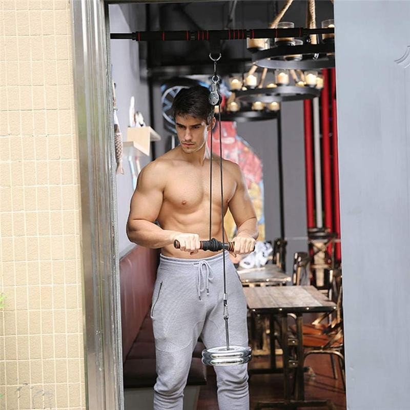 Tricep and LAT Pulley System - Forearm Strength Exerciser Wrist