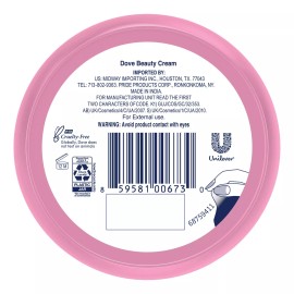 Dove Beauty Cream - Pink by Dove for Women - 2.53 oz Cream