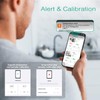 ORIA Bluetooth Refrigerator Thermometer, Freezer Thermometer Alarm, Smart Bluetooth Temperature