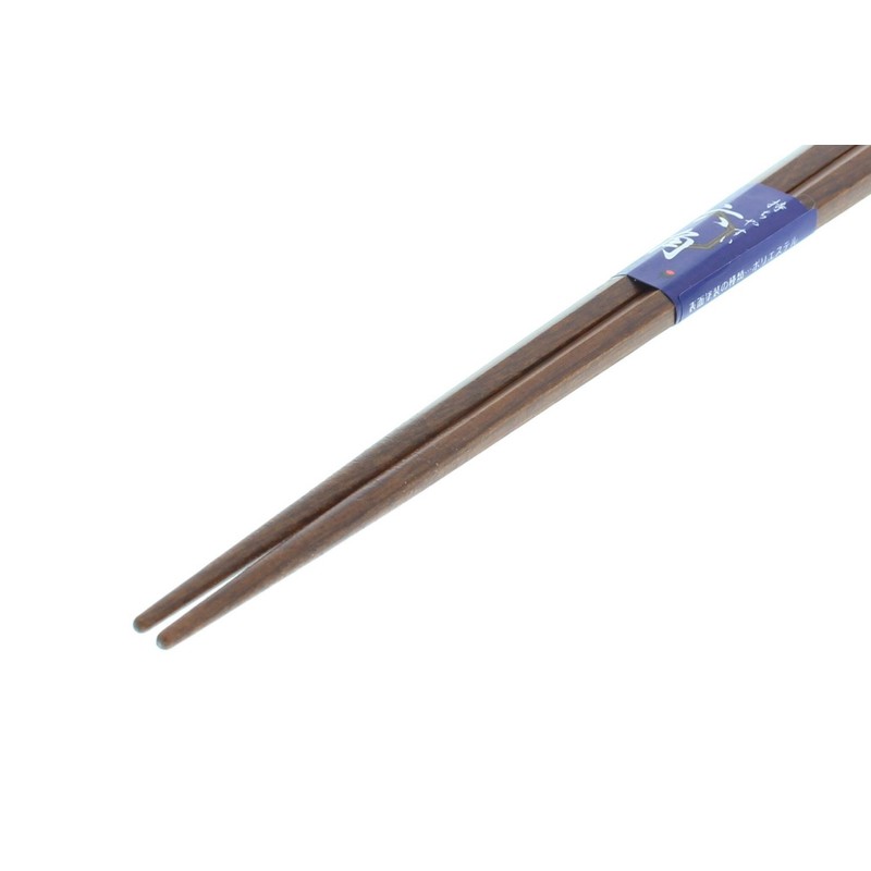Ishida Chopsticks, Hexagonal, Shimaba, Natural Wood, Anti-Slip, 8.1 inches (20.5