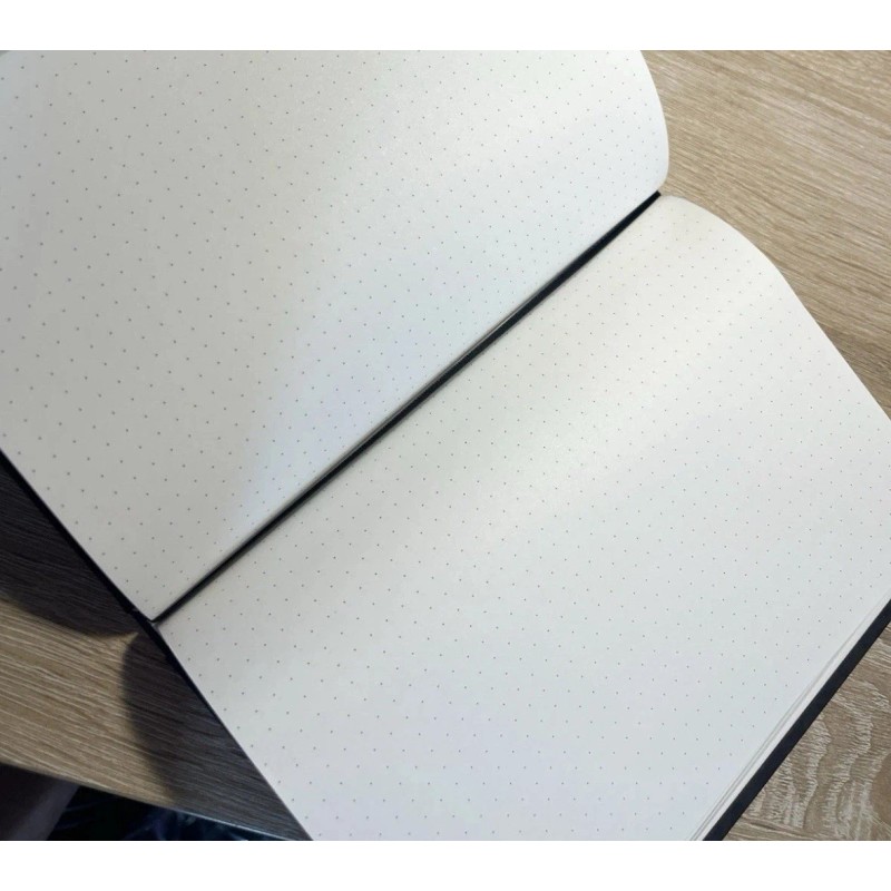 Threshold 2 Threshold Journals Black Leopard Notebook Gold Edging Elastic