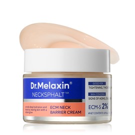 Dr.Melaxin Neck Firming Cream – Tightening & Lifting for Sagging Neck, Turkey Neck & Crepey Skin, Necksphalt ECM Barrier Anti-Aging Neck Cream for Wrinkles, Korean Skincare, 1.69 fl oz (50ml)