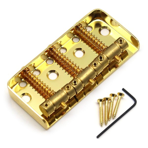 XIYANGJUAN 6 Strings guitar bridge Short Telecaster Bridge Brass Compensated