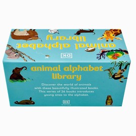 The Animal Alphabet Library 26 Books Collection Box Set (A To Z) By DK (Z is for Zebra, Y is for Yak, X is for X-ray Fish, W is for Whale, V is for Vulture, U is for Urchin, T is for Toad & More)