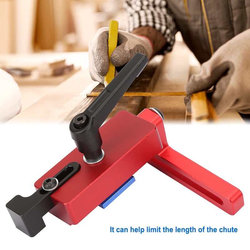 45 Types Woodworking Tool Miter Track Stop Accurate Length Limit