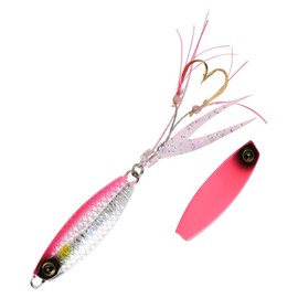 Hayabusa Jack Eye Bean Kunekune 7-2 Real Fish Scale Pink Sardine/Fluorescent Pink