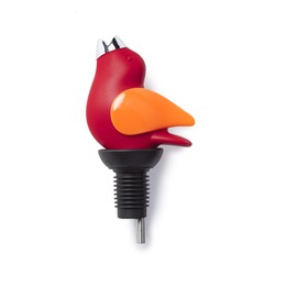 ChirpyTop Wine Pourer - Red and Orange