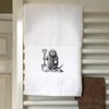 Azeeda 'Mole Digging With Shovel' Hand/Guest Towel (TL00073345)