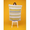 Cosatto Baby Blanket, Combed Cotton Knitted, New Baby Gift, Grey/Yellow,