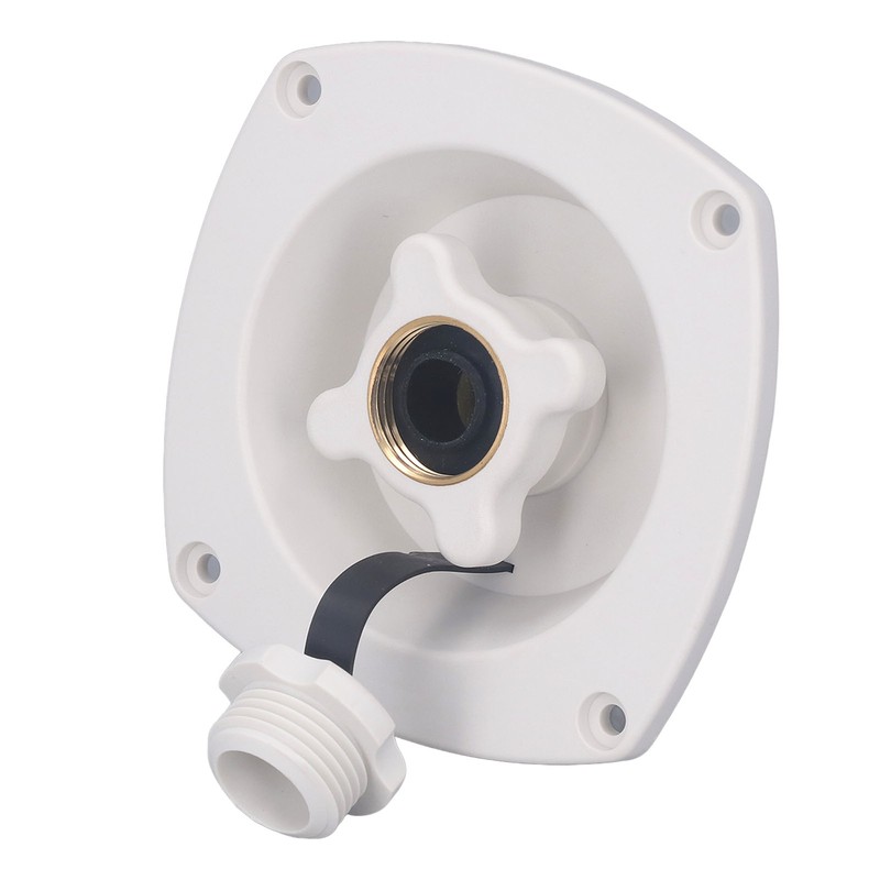 Rv Wall Mount Water Inlet Pressure Regulated City Water Entry