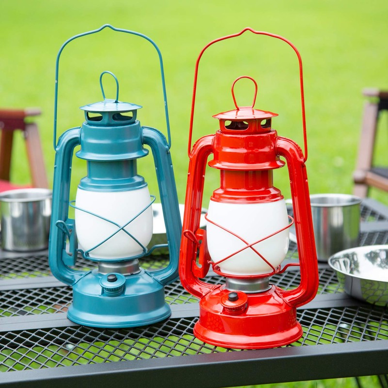 BUNDOK BD-266B Classic Lantern, Blue LED, Maximum Brightness Approx. 30lm,