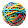 nuoshen Rubber Bands Coloured, Elastic Band Ball Document Organizing for