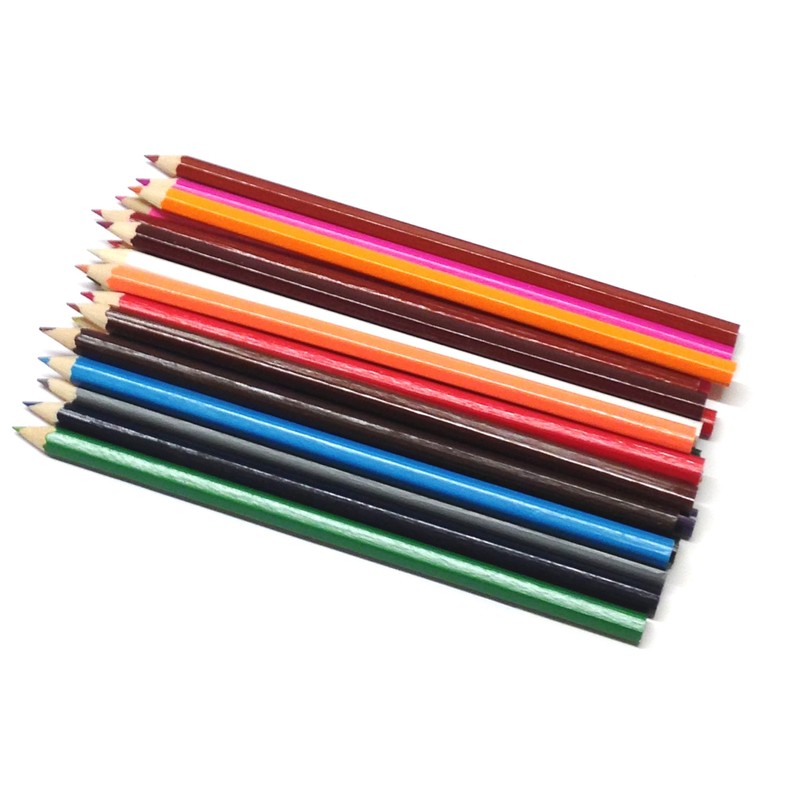 Arpan 24 Colouring Pencils Full Size Assorted Colours Supplied x