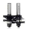 SICWOOD 3PCS Cabinet Door Raised Panel Router Bits Set 1/2