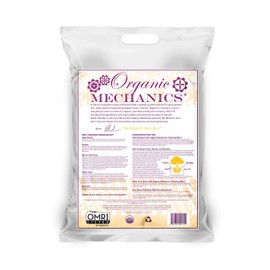 Organic Mechanics Planting Mix Compost Blend, 2 Cubic Feet - Revitalizes Garden Soil with Compost, Pine Bark, Coconut Coir, and Worm Castings for Raised Beds, Gardens & More - Peat-Free & Eco-Friendly