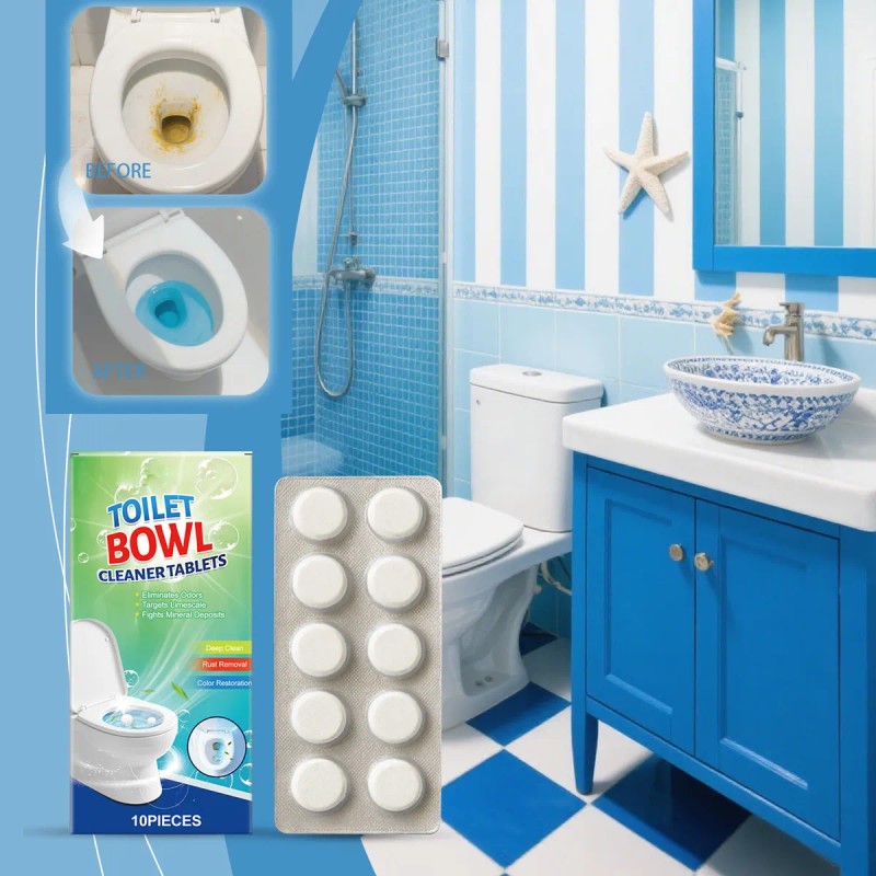 Tabletas Efervescentes Desincrustantes Para Inodoros En Aero
