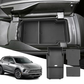 SXCY for 2024 2025 Buick Envision Center Console Organizer for 2024 2025 Buick Envision Accessories Console Tray for 2024 2025 Envision Armrest Storage Console Organizer (Black)