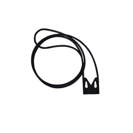 Unbranded Magnetic Silicone Lanyard Anti - lost Strap Used for AirPods 4 Earphones NEW - Black