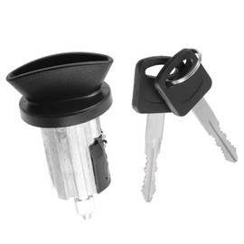 A ABSOPRO Engine Ignition Starter Switch Lock Cylinder with 2 Keys F85Z-11582-AA 1L3Z-11582-A Ignition Starter Switch for Ford F-150 1996-2004 for Ford F-250 1996-1999