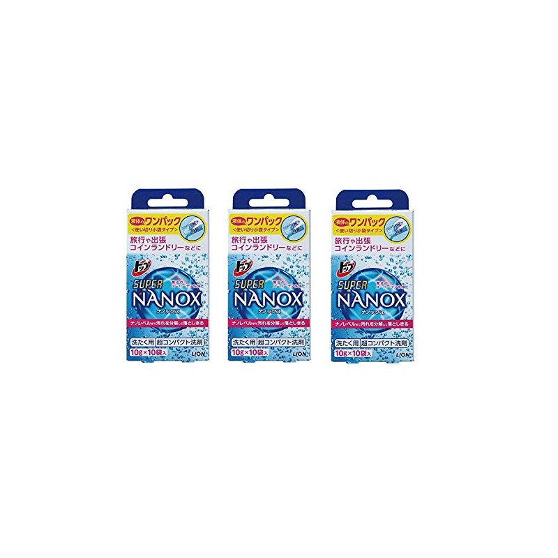 [Set Item] Top Super Nanox One Pack, Set of 3