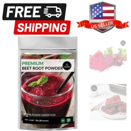 Beet Root Powder 5lbs Non-GMO Bulk Bag | Natural Color Enhancer Supplement