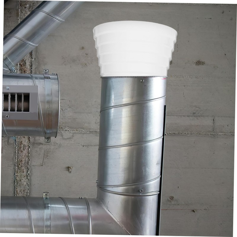 TEHAUX Dryer Duct Connector Duct Reducer for Kitchen Ventilation Systems