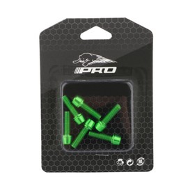NELboNs Bike Stem Bolts 6PCS M5x18mm Stem Bolts Screws Stainless Steel Bike Stem Parts with Washer for BMX MTB Road Bikes,Green