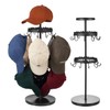 BeeOwner Rotating Hat Organizer for Baseball Caps, 3-Tier Merchandise Display