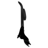 HDBUBALUS 22" Black Detachable Passenger Backrest Sissy Bar For Harley