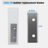 3081-00 Strap Cutter Blades for Tandy Leather Replacement 20 Pack