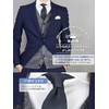 W&M Solid Color Washable Pointed Knit Tie, Necktie, 2.2 inches
