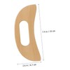 Beavorty 1pc Wooden Scraping Tool for Body Massage Meridians Therapy