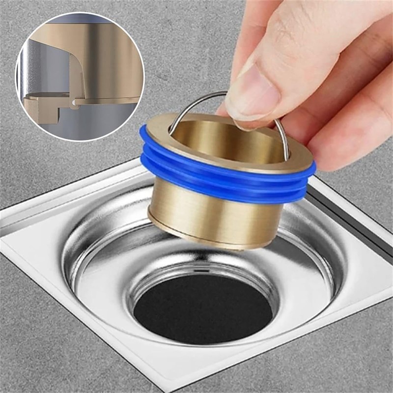 Toilet Floor Drain, Deodorising Core, Quick Drain Shower Floor Drain,