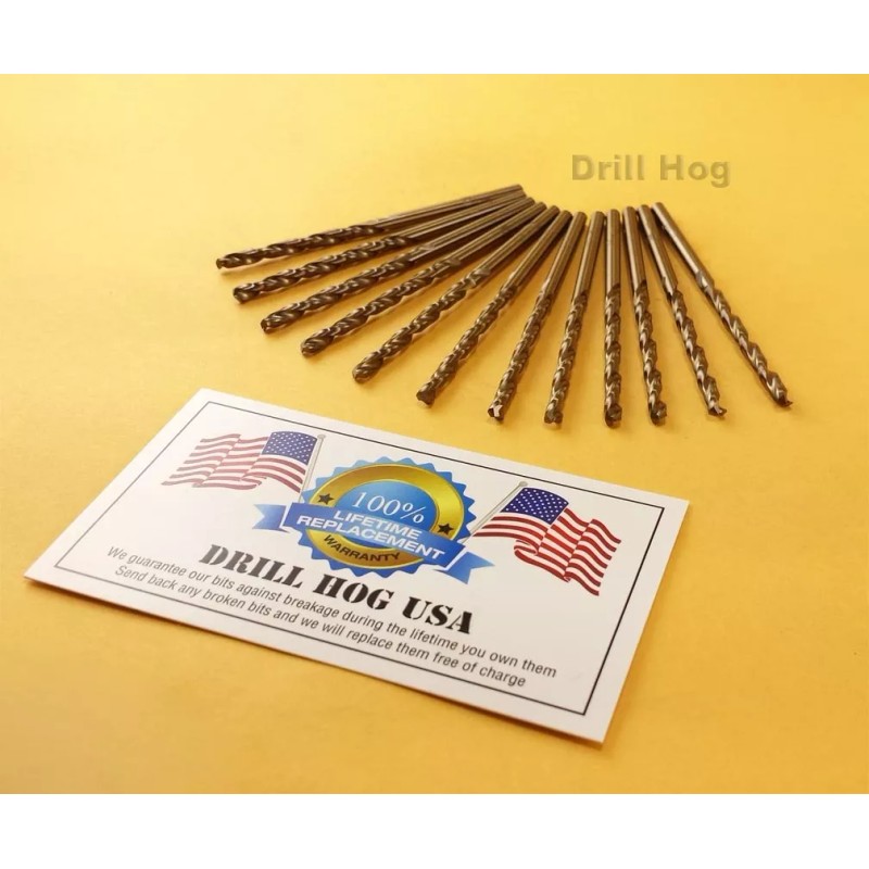 Drill Hog USA 13/64" Cobalt Drill Bits M42 Drill Bit