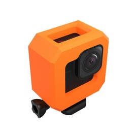 Action Camera Diving Floaty Case Floating Accessories for GoPro with Screw for Hero 11 Black Mini Orange
