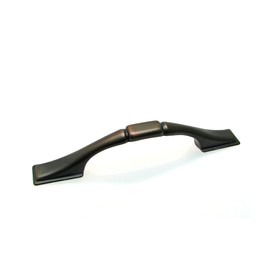 Richelieu Hardware BP30737BORB Sutton Collection 3-inch (76 mm) Center-to-Center Brushed Oil-Rubbed Bronze Traditional Cabinet and Drawer Pull Handle for Kitchen, Bathroom, and Furniture