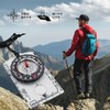 KKLM Compass Compass Baseplate Compass with Luminous Function, Compass with