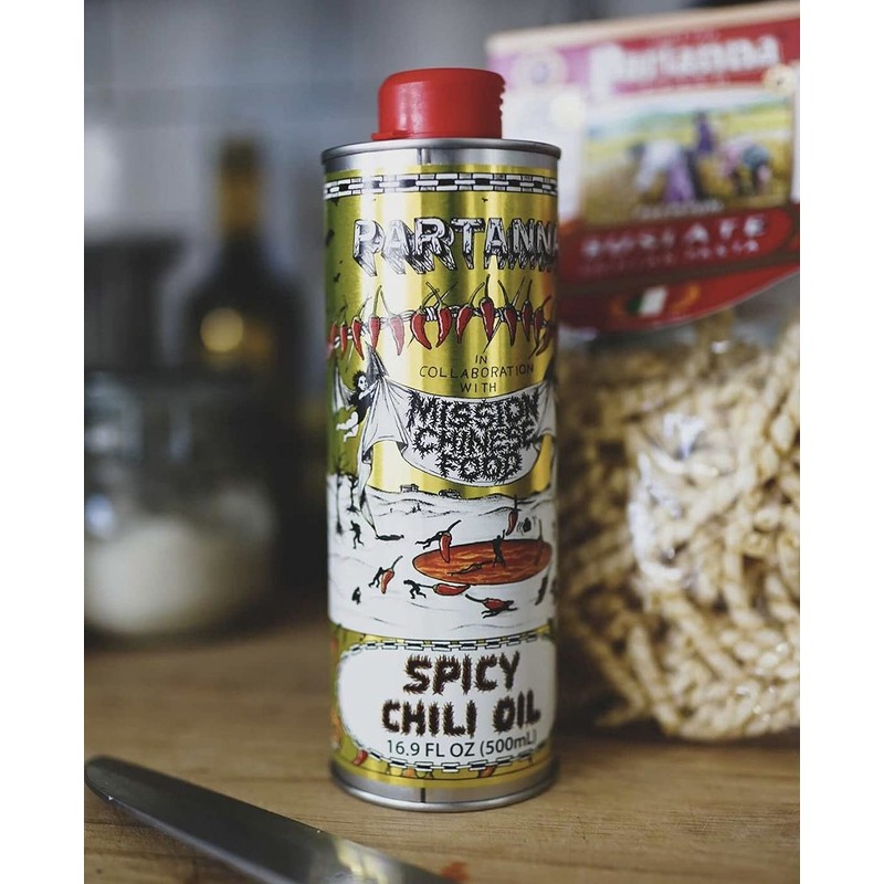 Partanna Mission Spicy Oil, 16.9 Fl Oz