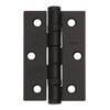 Excel XL965-BLK Pair of 3" Grade 7 Door Hinges, Matt