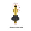Plastic Snow Foam Lance/Adjustable Foam Nozzle/Foam Cannon for Electric High