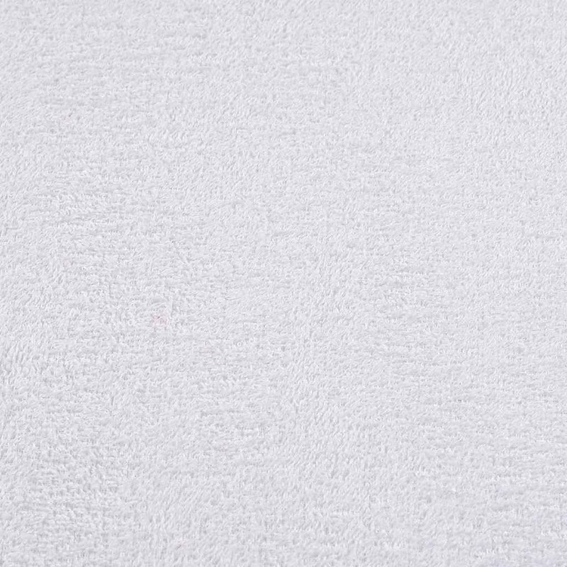 vidaXL Hand Towels, White, 50 x 100 cm, 360 g/m²,