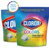 Clorox 2 Laundry Stain Remover and Color Booster Pack, 40