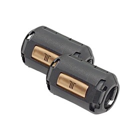 【 TERAISM テラリズム FC-13 Hole Diameter 13mm 2 pieces 】 Copper Foil Ferrite Core for Car, Home Appliances, Cable, Noise Countermeasures, Operation Stabilization Support