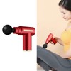 Electric Muscle Massager with 4 Heads Quite Portable Percussion Massager