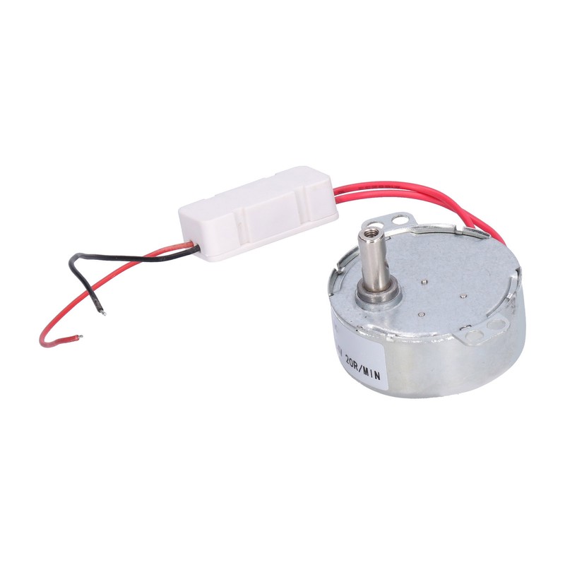 DC Motor 20RPM CCW/CW 4W 24V Horizontal Hole Tapping Shaft
