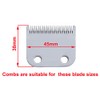 Attachment Comb Size 1. 3mm with Metal Fitting Cutting Guide