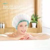 Mikimini Gorros De Ducha Blancos Mikimini Para Mujer, Cabello Largo,