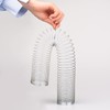 MFUOE Squirrel Proof Spring Metal Squirrel Baffle Bird Feeder Wrap