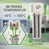 Temperature Sensor NTC for the Heating Element of a Washing
