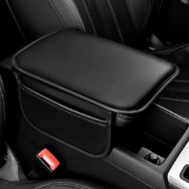 Unbranded Leather Seat Armrest Cushion Protector Storage Pad Car Interior Accessories USA